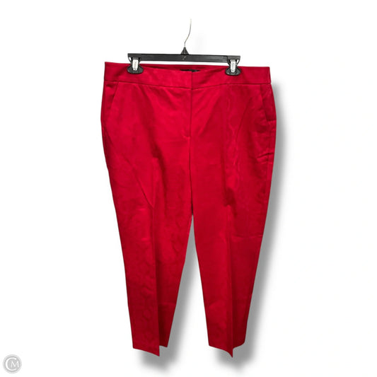 Pants Dress By Talbots In Red, Size: 14