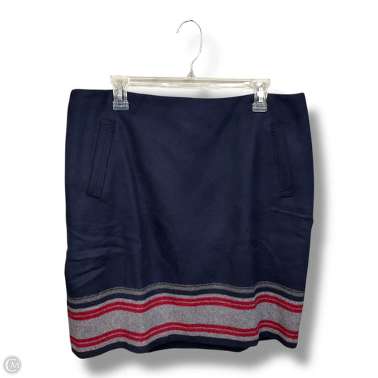 Skirt Mini & Short By Talbots In Navy, Size: 14