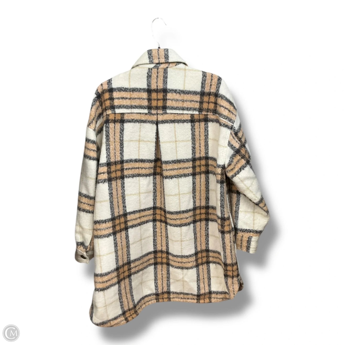 Jacket Shirt By Old Navy In Plaid Pattern, Size: Xl