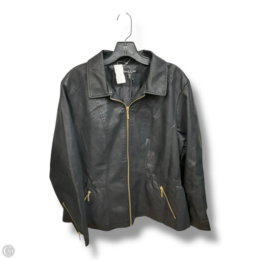 Jacket Other By Baccini In Black, Size: 2x