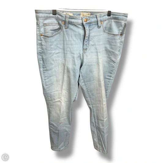 Jeans Skinny By Universal Thread In Blue Denim, Size: 16