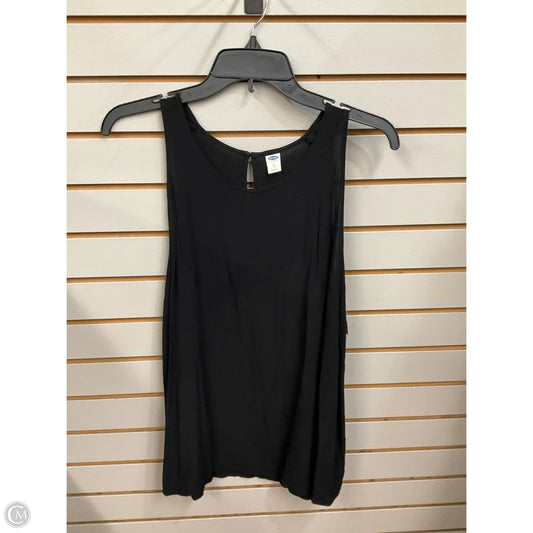Top Sleeveless By Old Navy In Black, Size: Xl