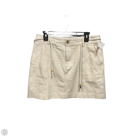 Skirt Mini & Short By Madewell In Beige, Size: 10