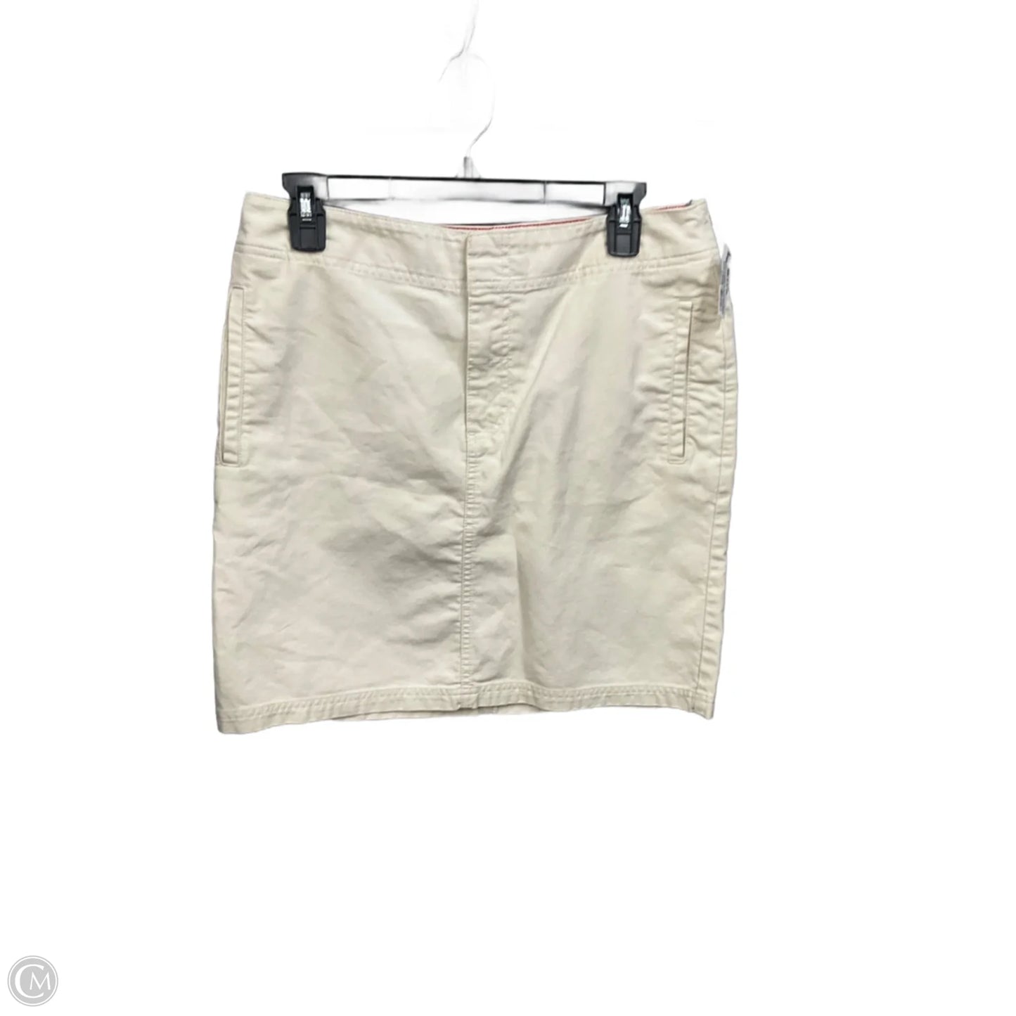 Skirt Mini & Short By Tommy Hilfiger In Beige, Size: 6