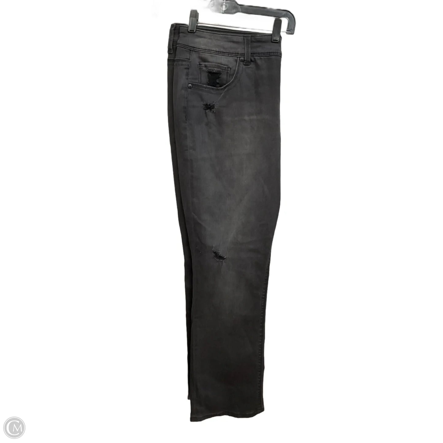 Jeans Boot Cut By Melissa Mccarthy In Black Denim, Size: 20