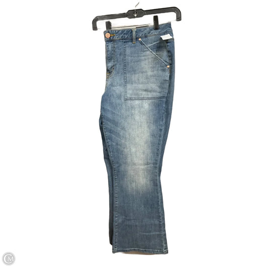 Jeans Boot Cut By Lane Bryant In Blue Denim, Size: 18