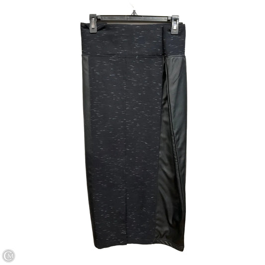 Skirt Midi By Melissa Mccarthy In Black, Size: 20