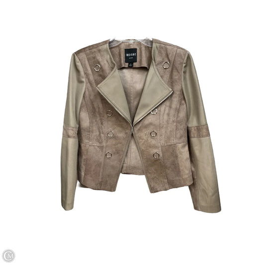 Jacket Other By Clothes Mentor In Tan, Size: S