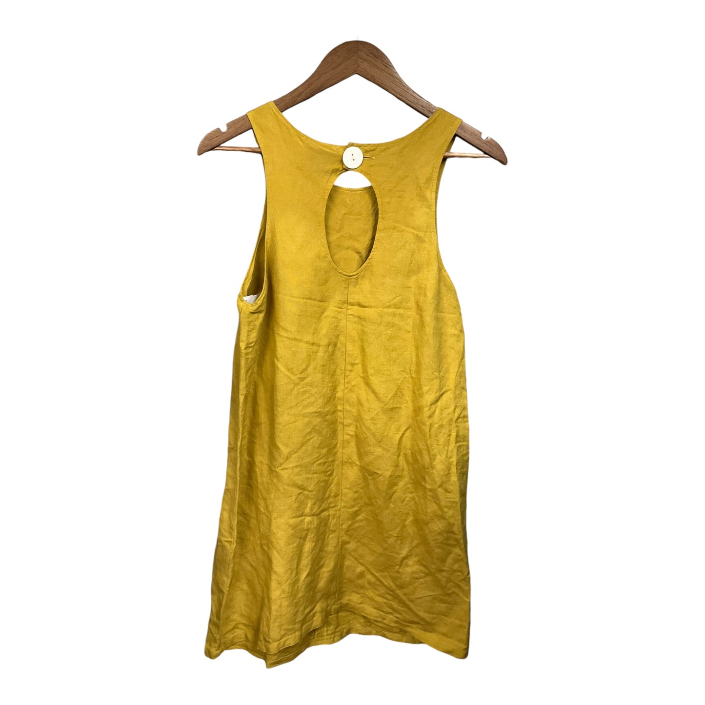 Dress Casual Short By Little Lies In Yellow, Size: L