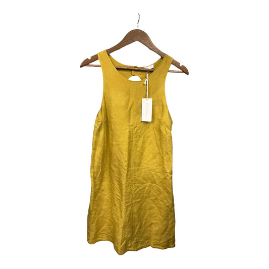 Dress Casual Short By Little Lies In Yellow, Size: L