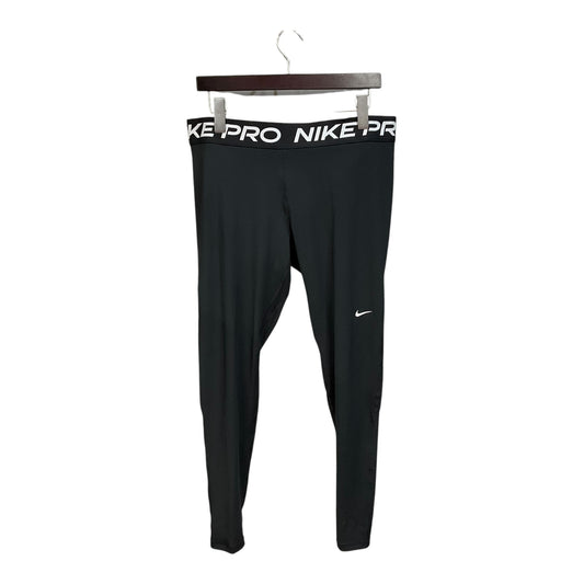 Athletic Leggings By Nike In Black, Size: Xl