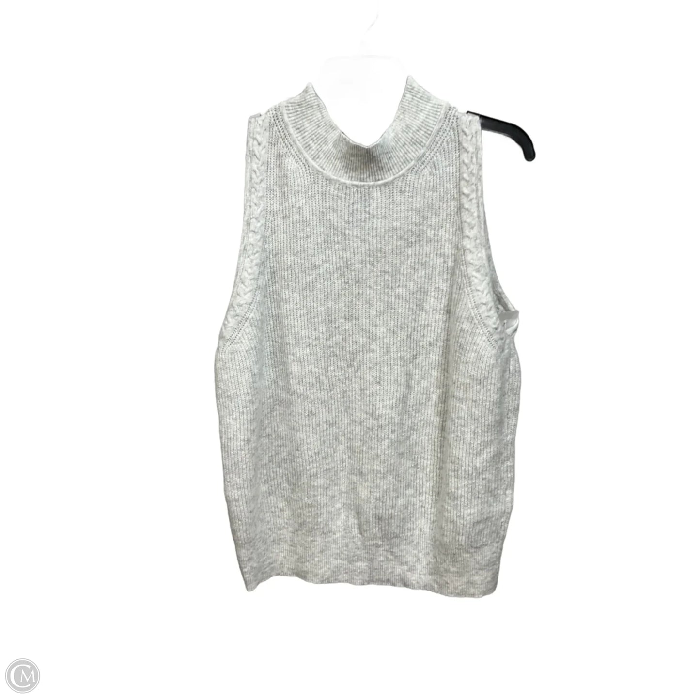 Vest Sweater By White House Black Market In Grey, Size: Xl