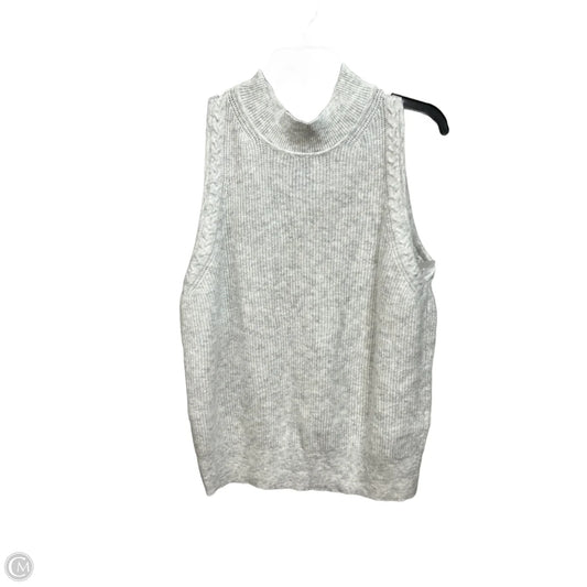 Vest Sweater By White House Black Market In Grey, Size: Xl