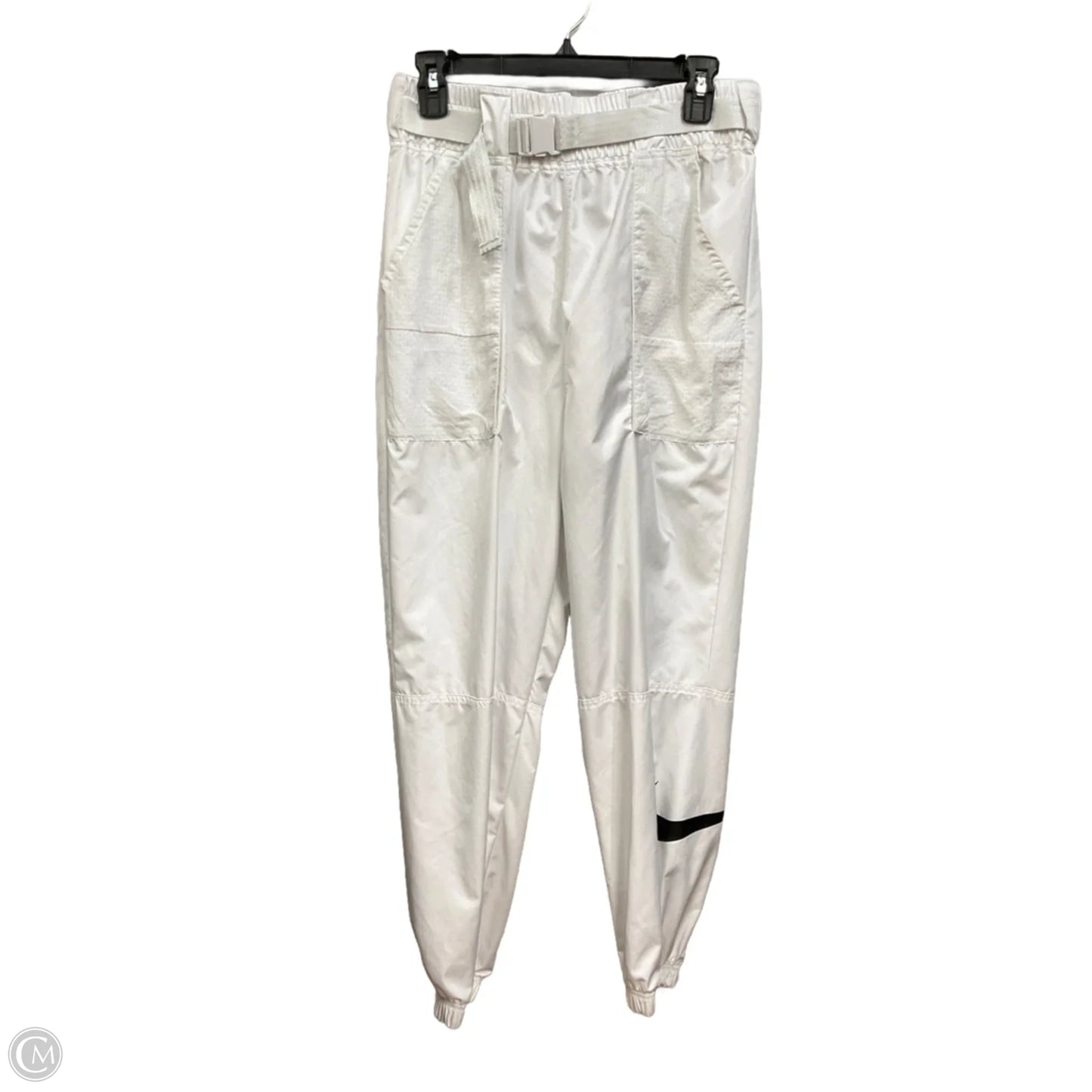 Athletic Pants By Nike Apparel In White, Size: M