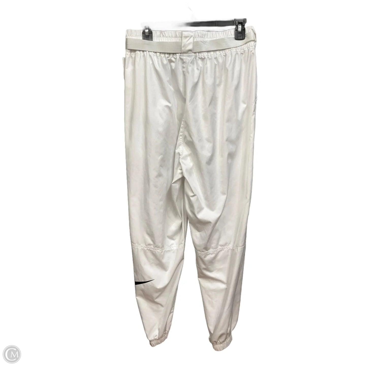 Athletic Pants By Nike Apparel In White, Size: M