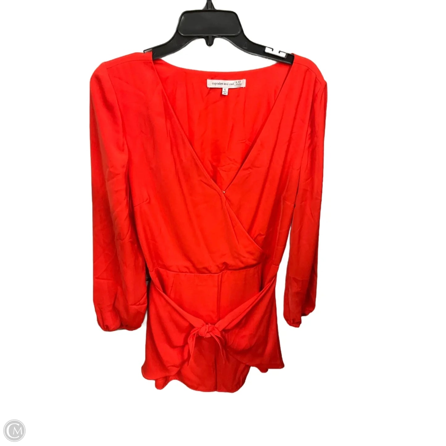 Dress Casual Short By Cupcakes And Cashmere In Orange, Size: L