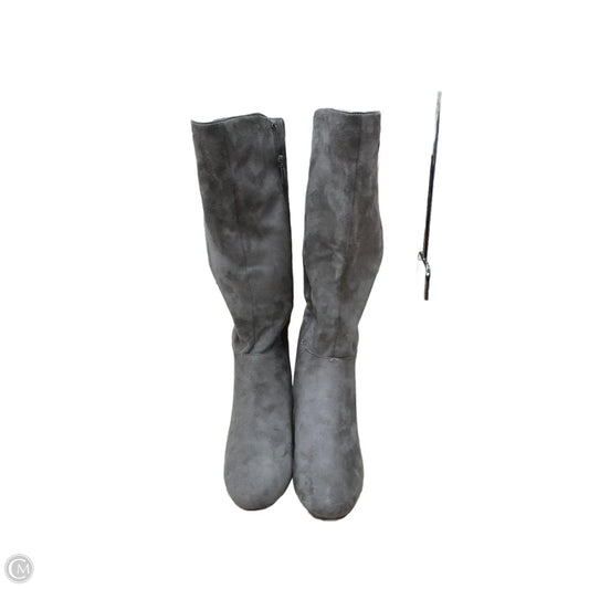 Boots Mid-calf Heels By Impo In Taupe, Size: 7.5