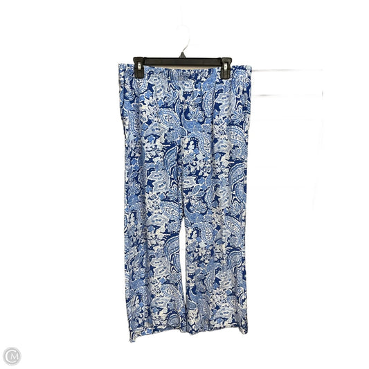Pants Lounge By J. Jill In Paisley Print, Size: 10