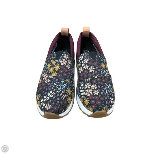 Shoes Flats By Toms In Floral Print, Size: 7