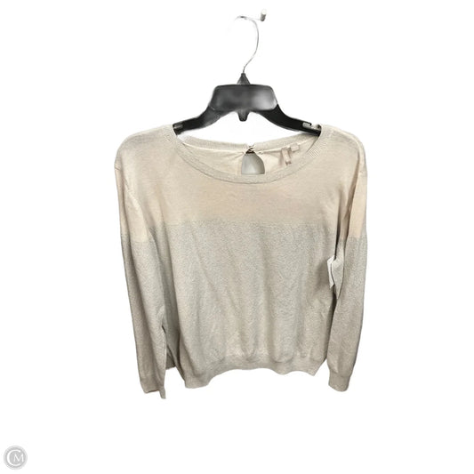 Top Long Sleeve By Clothes Mentor In Beige, Size: Xl
