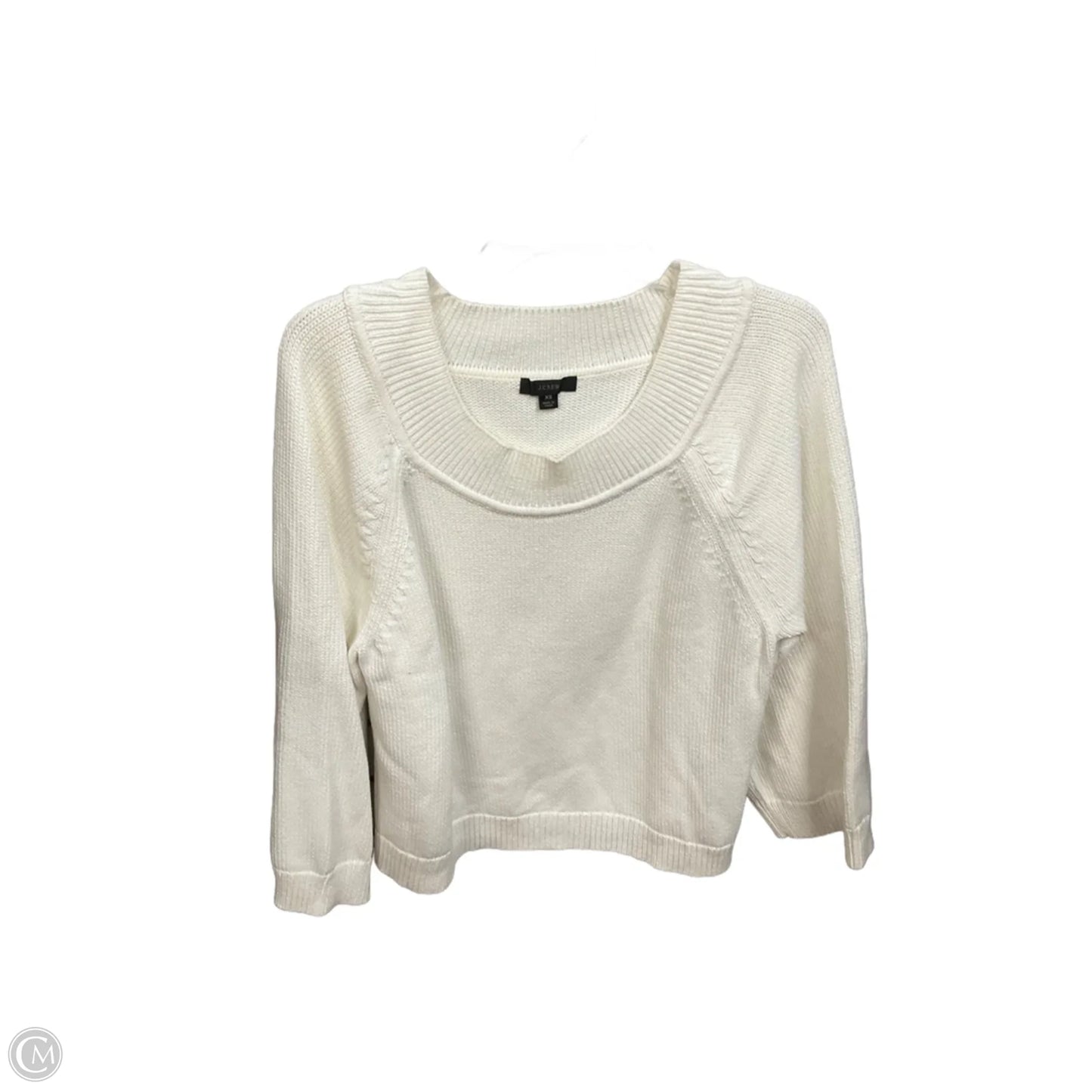 Sweater By J. Crew In White, Size: Xs