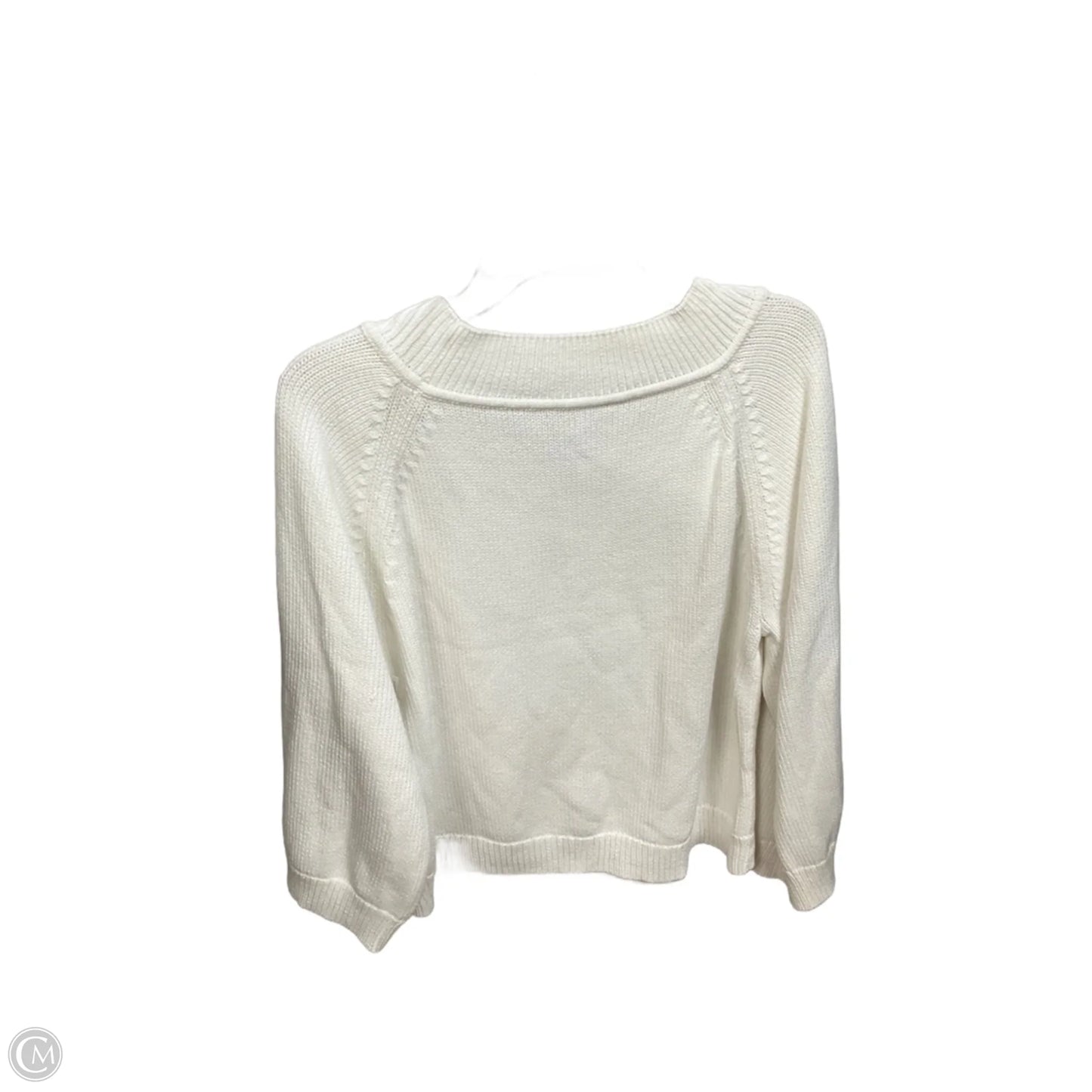 Sweater By J. Crew In White, Size: Xs