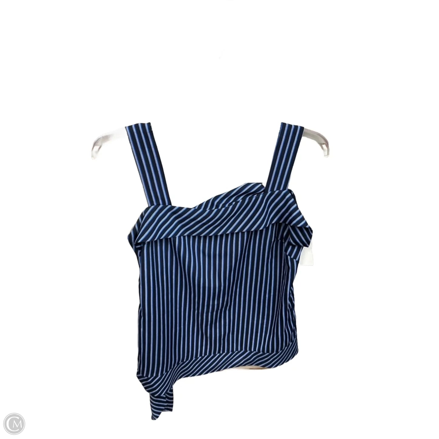 Top Sleeveless By Banana Republic In Striped Pattern, Size: Xs