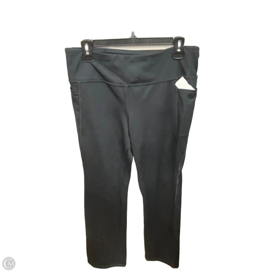 Athletic Leggings By Jockey In Black, Size: L