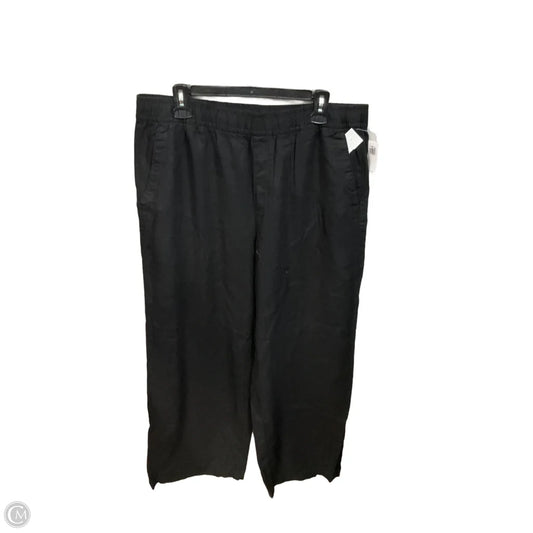 Pants Linen By Old Navy In Black, Size: 12