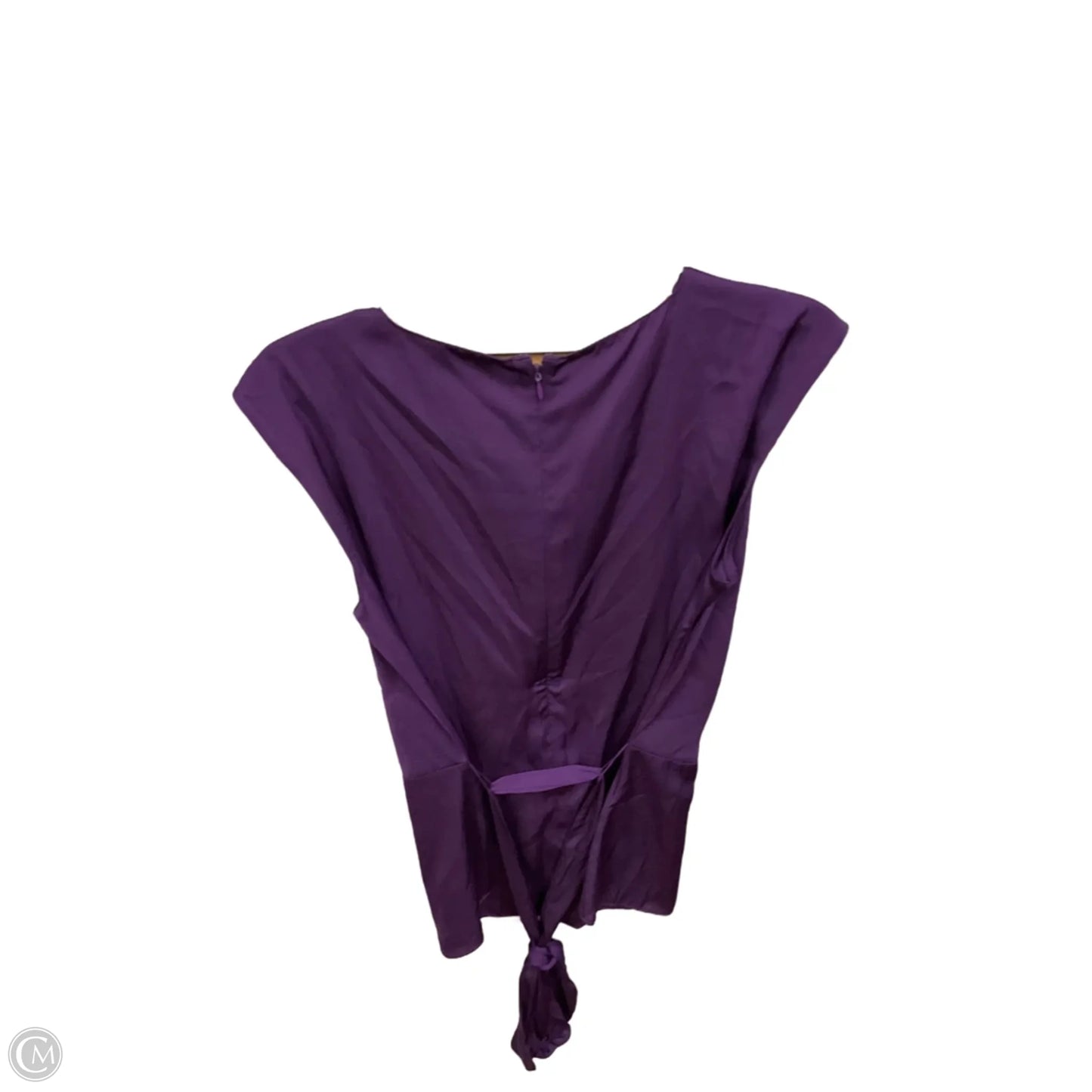 Top Sleeveless By Ann Taylor In Purple, Size: Mp
