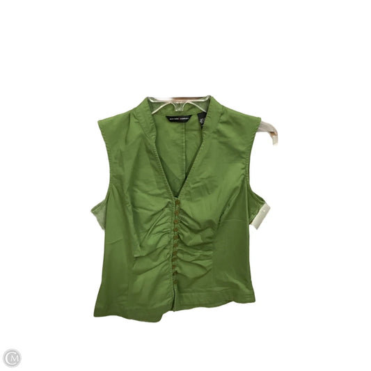 Top Sleeveless By New York And Co In Green, Size: S