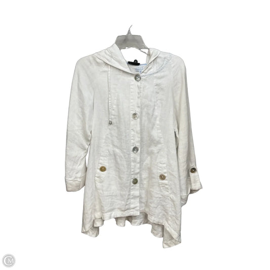 Jacket Other By Sigrid Olsen In White, Size: S