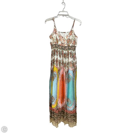 Dress Casual Maxi By Anthropologie In Floral Print, Size: 6