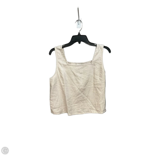 Tank Top By Lucky Brand In Tan, Size: S