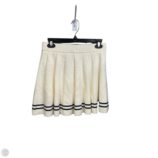 Skirt Mini & Short By Sincerely Jules In White, Size: S