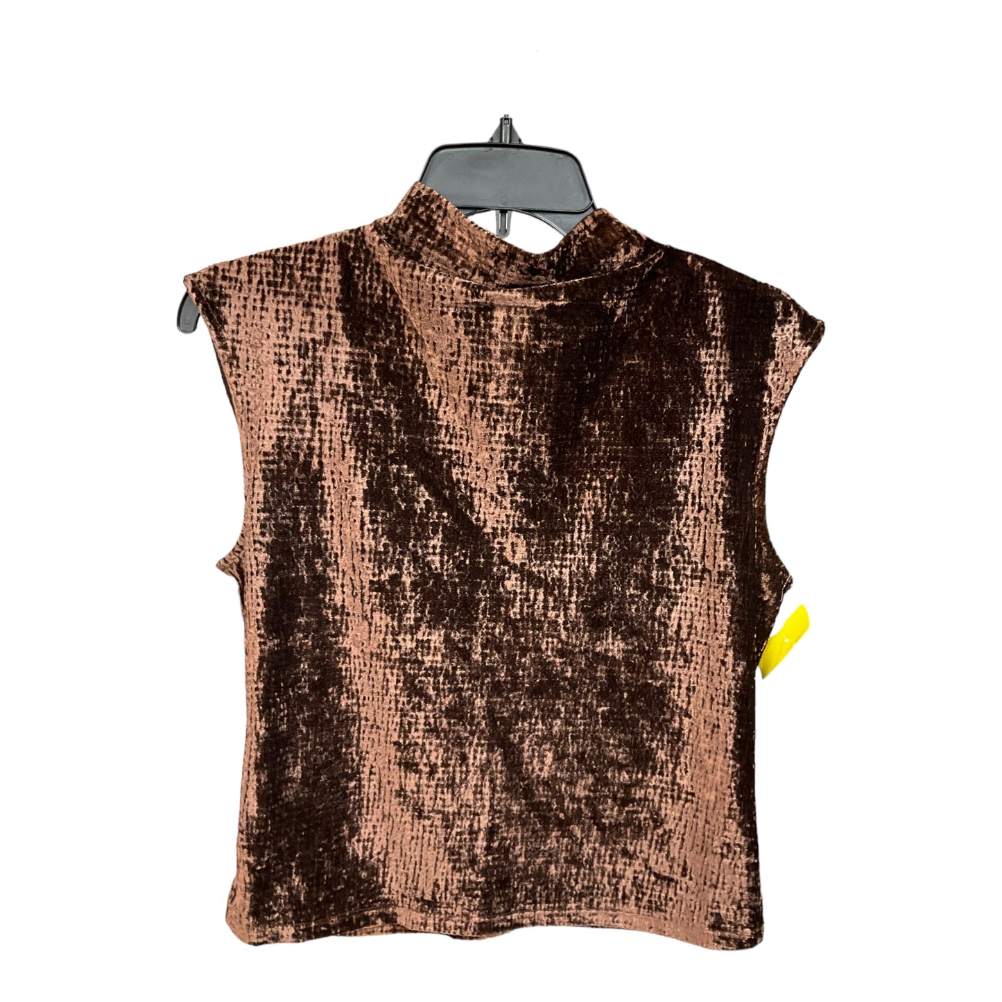 Brown Top Sleeveless Calvin Klein, Size Xs