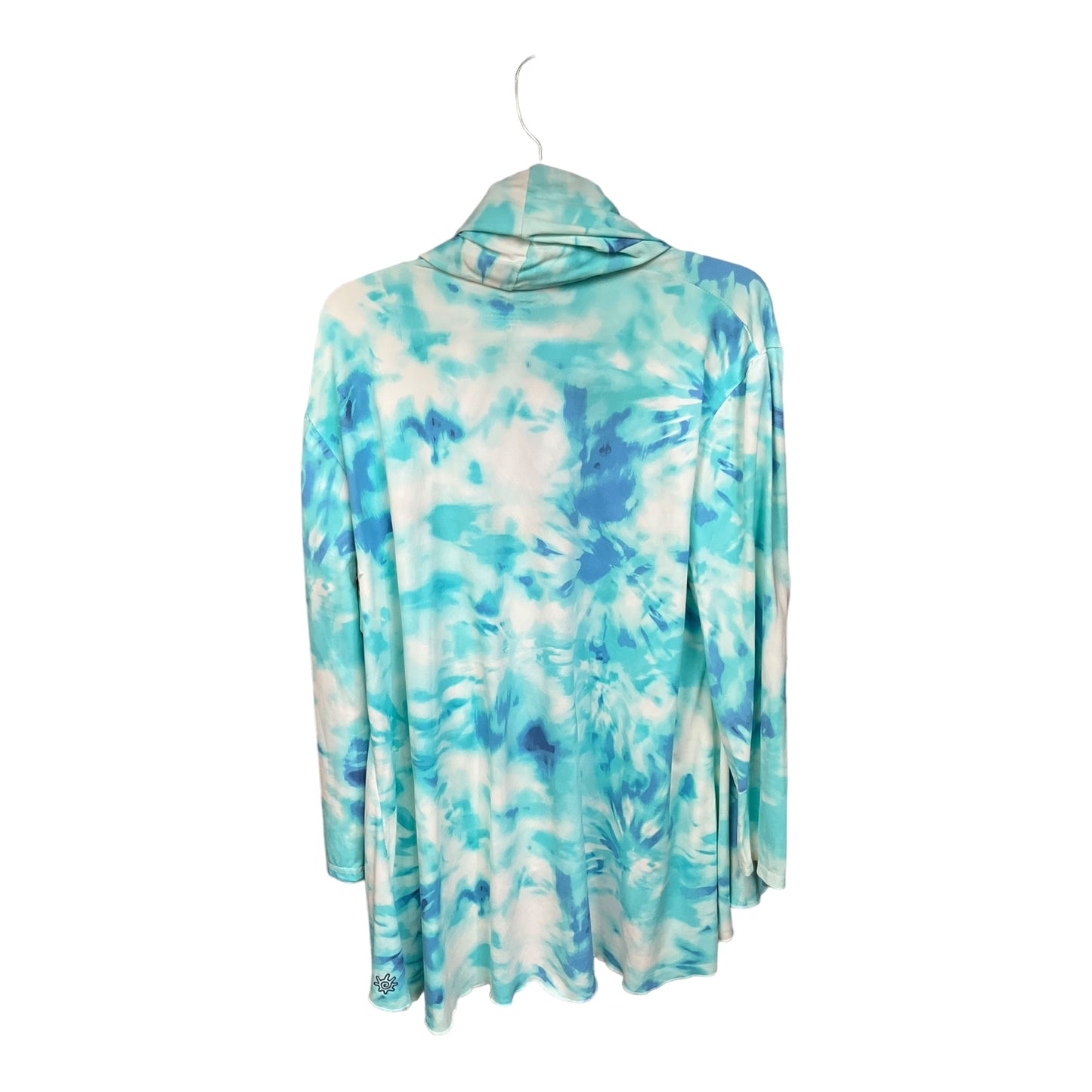 Tie Dye Print Swimwear Cover-up Clothes Mentor, Size Xl