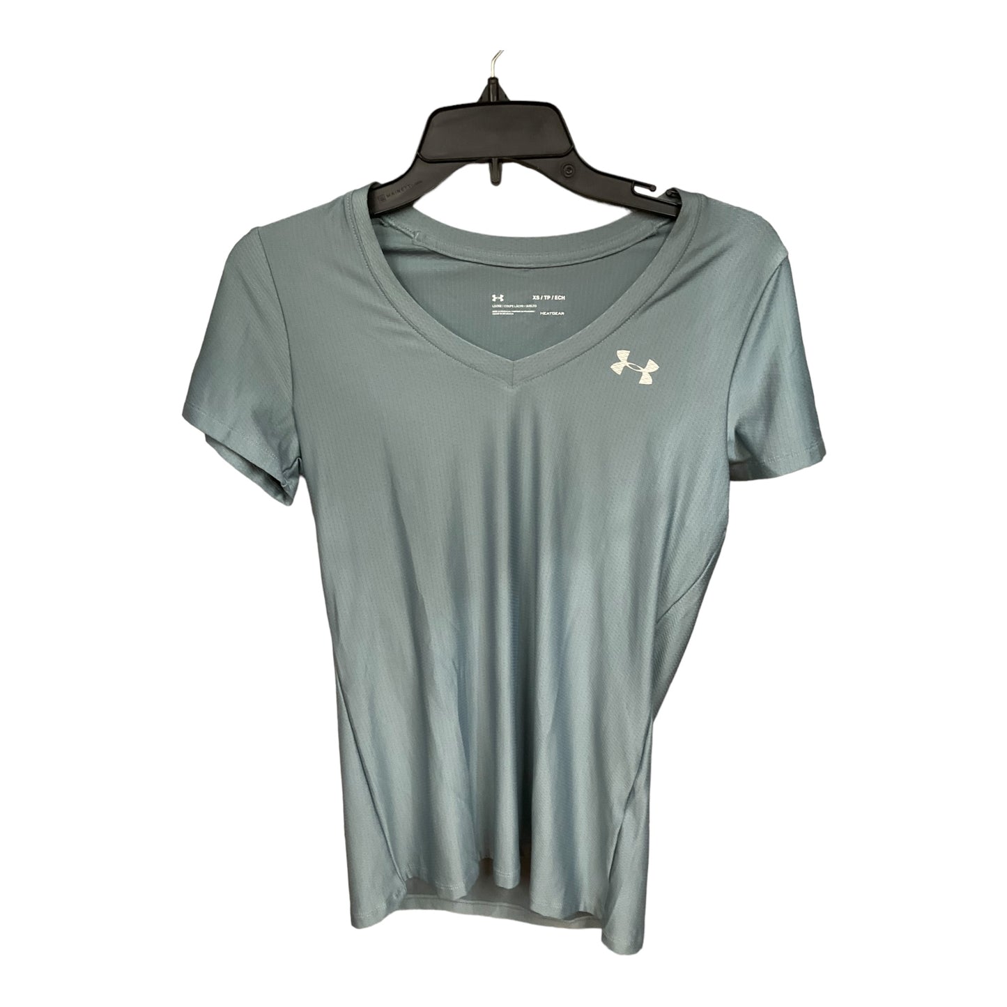 Grey Athletic Top Short Sleeve Under Armour, Size Xs