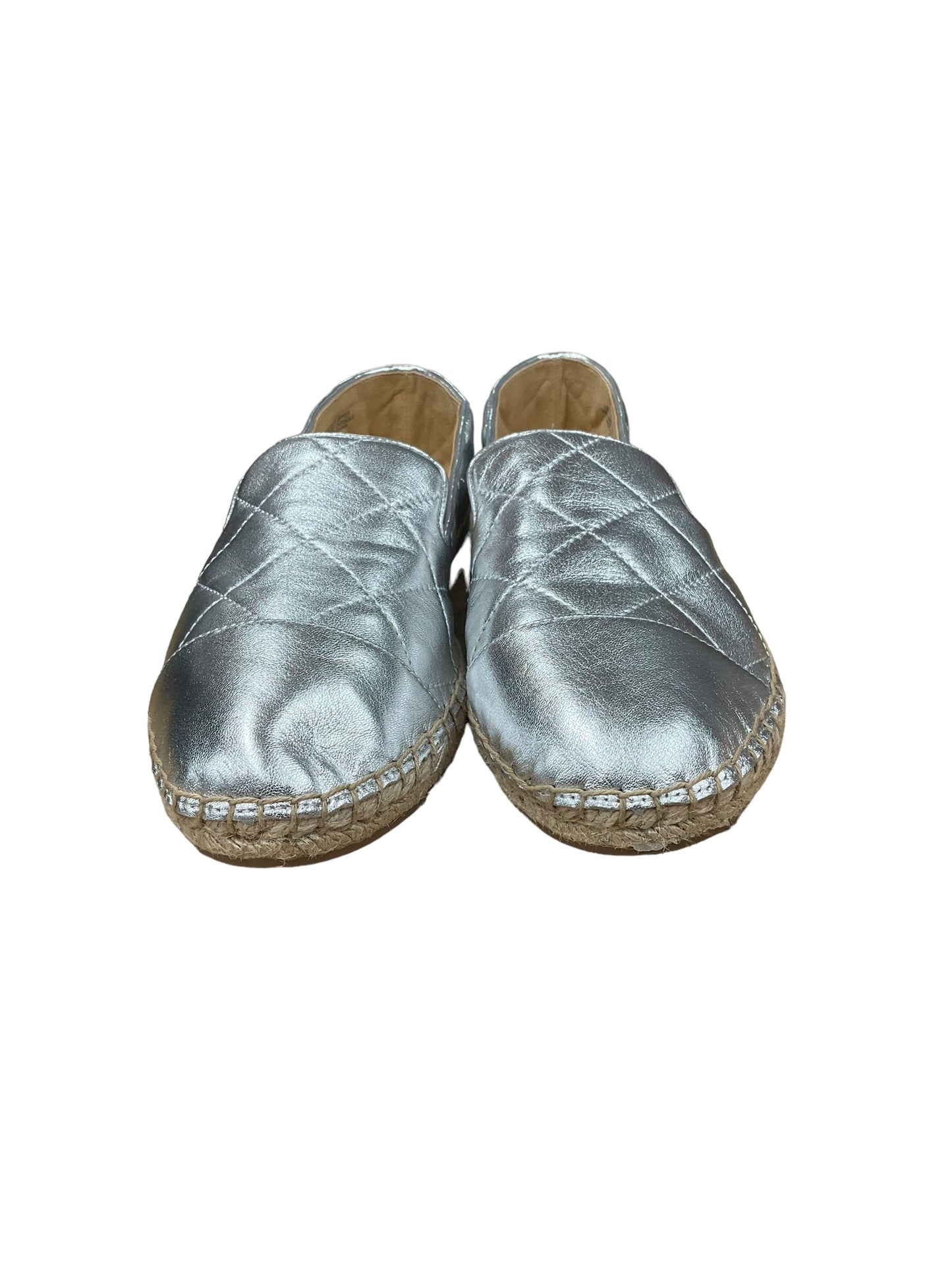 Silver Shoes Flats Talbots, Size 9