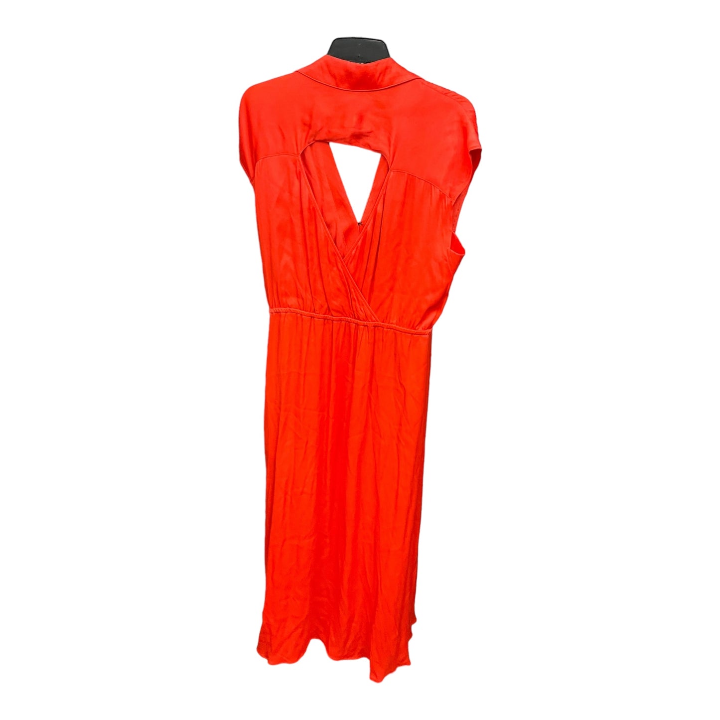 Orange Dress Casual Maxi Maeve, Size L