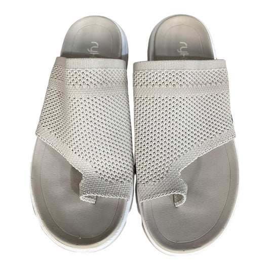 Grey Sandals Flats Ryka, Size 7