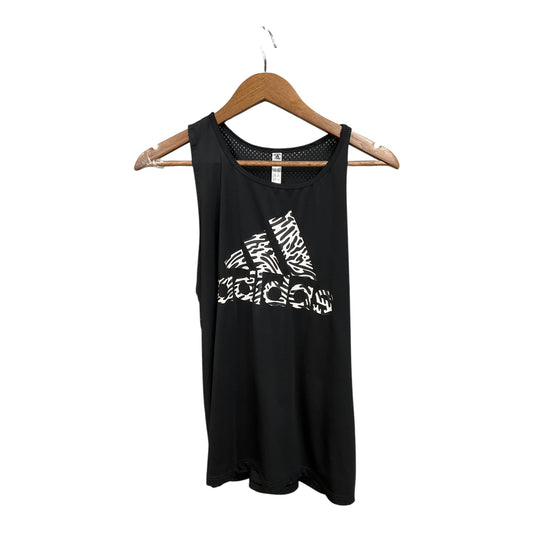 Athletic Tank Top By Adidas In Black, Size: 2x