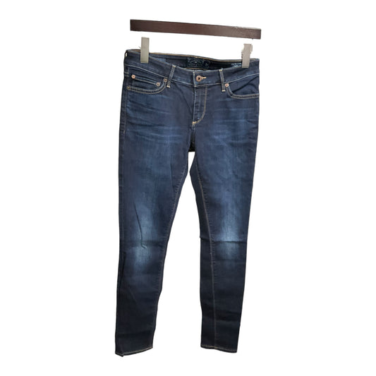 Jeans Skinny By Lucky Brand In Blue Denim, Size: 2