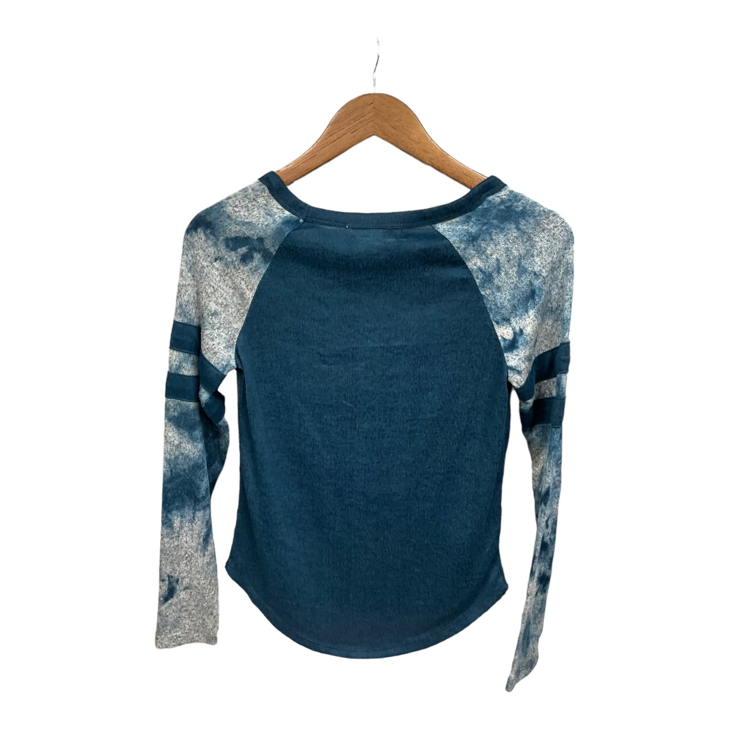 Top Long Sleeve By Wallflower In Blue, Size: S