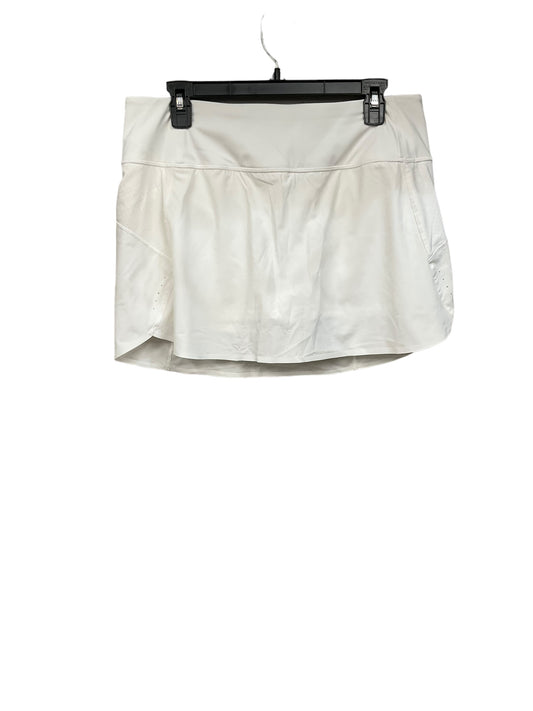 Athletic Skort By Athleta In White, Size: L