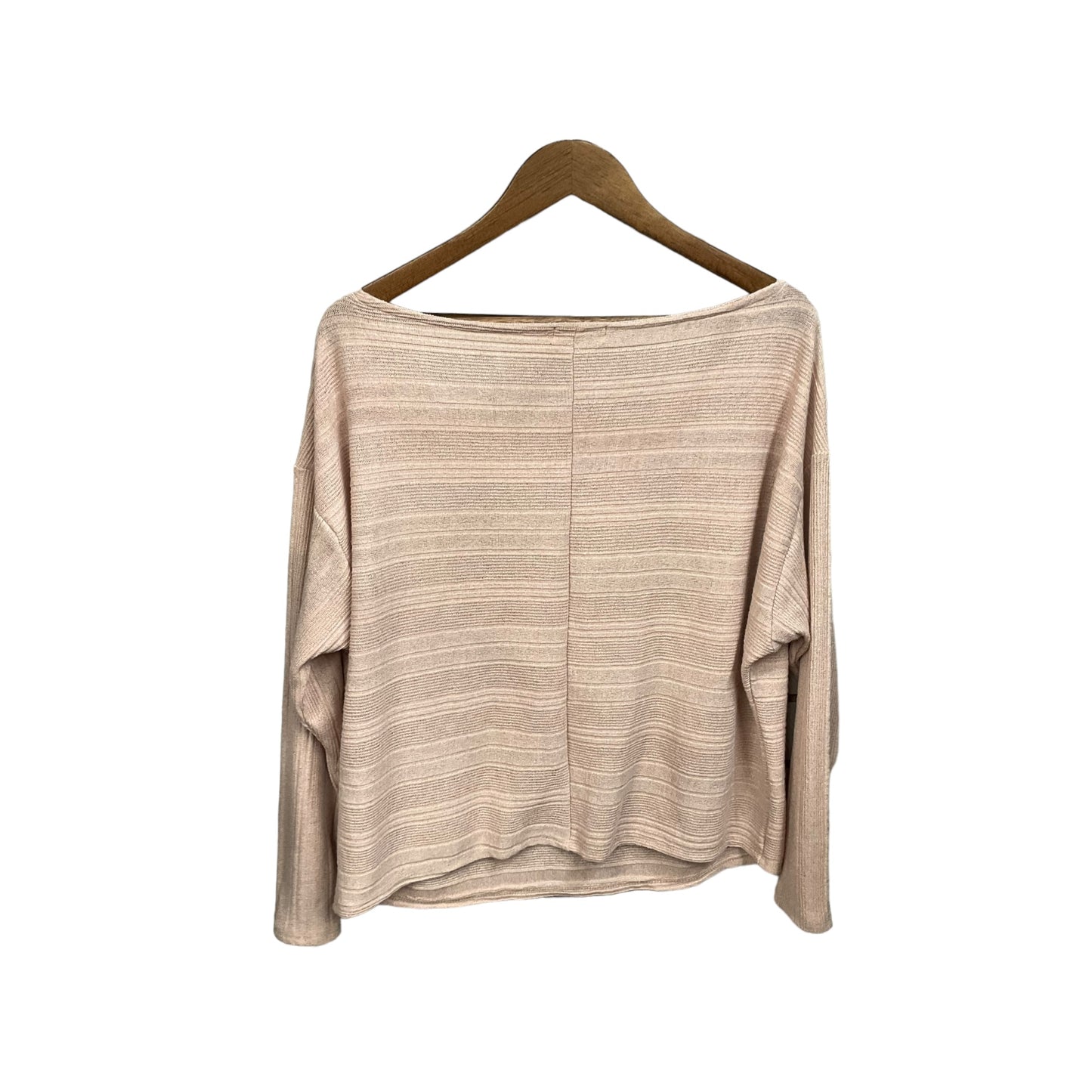 Top Long Sleeve By Cmb In Pink, Size: M