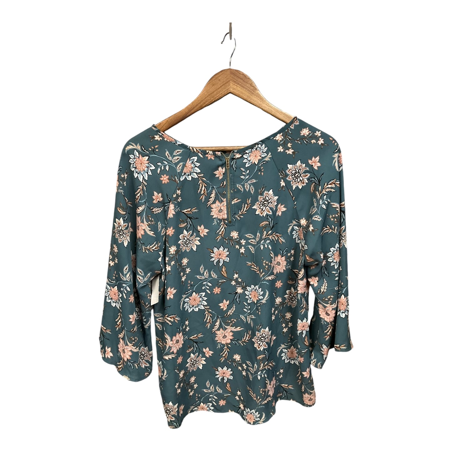 Blouse Long Sleeve By Papermoon In Floral Print, Size: L