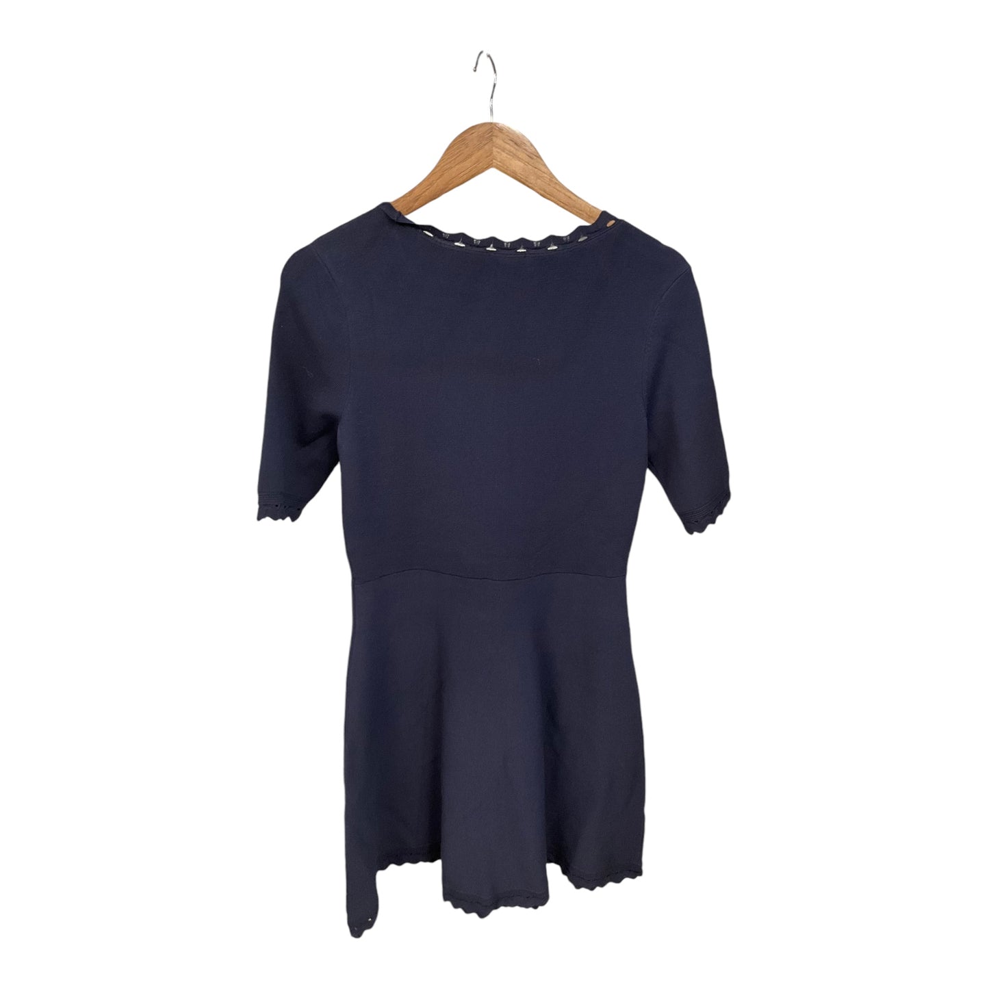 Dress Casual Short By Ann Taylor In Navy, Size: S