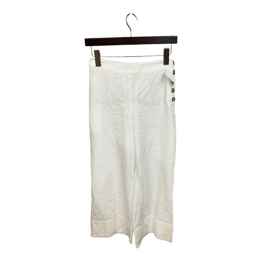 Pants Linen By Good Luck Gem In White, Size: 4