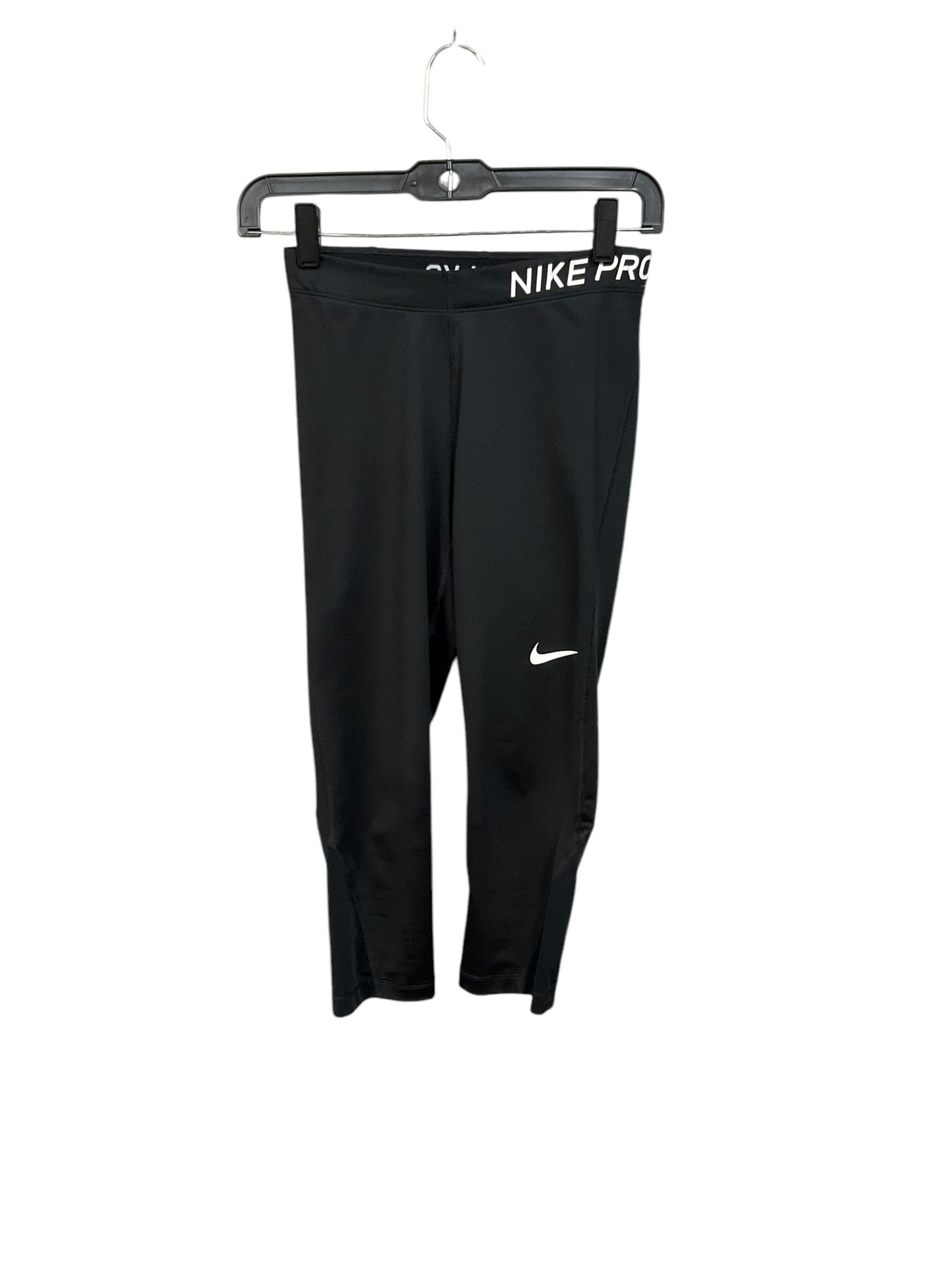 Athletic Leggings Capris By Nike Apparel In Black, Size: S